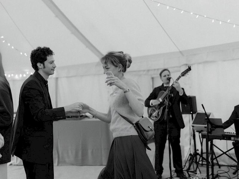 Wedding performance at Scottish venue